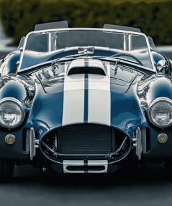 Blue Ford Shelby Cobra Car Diamond Painting