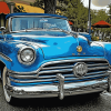 Blue Mercury Convertible Diamond Painting