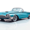 Blue Thunderbird Car Diamond Painting