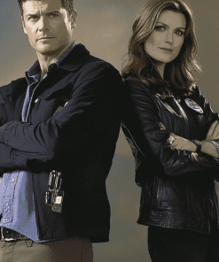 Bones Characters Booth and Brennan Diamond Painting