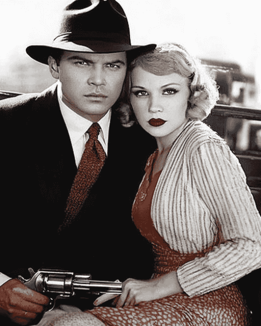 Bonnie And Clyde Film Diamond Painting