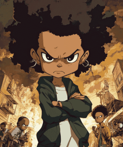 Boondocks Anime Series Diamond Painting