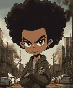 Boondocks Anime Stars Diamond Painting