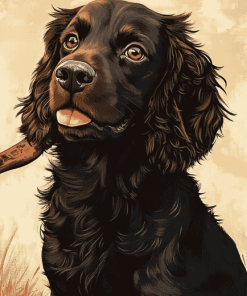 Boykin Spaniel Puppy Diamond Painting