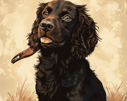 Boykin Spaniel Puppy Diamond Painting