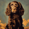 Boykin Spaniel Puppy Dogs Diamond Painting