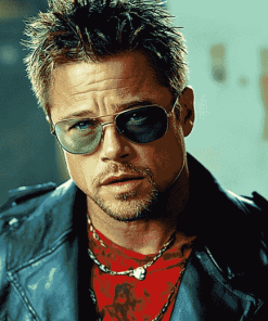 Brad Pitt Movie Icons Diamond Painting