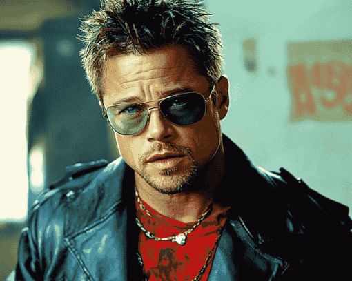 Brad Pitt Movie Icons Diamond Painting