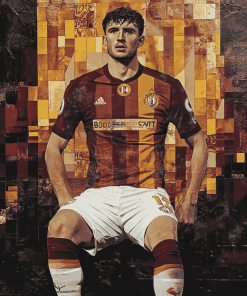 Bradford City Footballer Diamond Painting