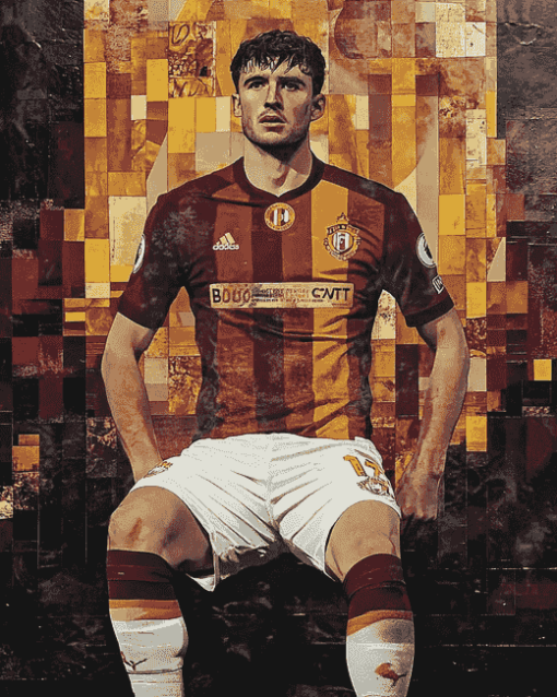 Bradford City Footballer Diamond Painting