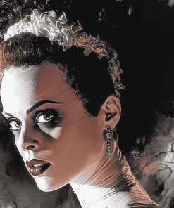 Bride Of Frankenstein Movie Diamond Painting