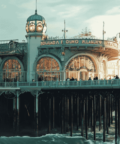 Brighton Palace Pier Scenic Diamond Painting