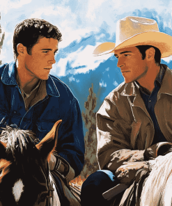 Brokeback Mountain Film Diamond Painting