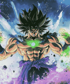 Broly Dragon Ball Anime Diamond Painting