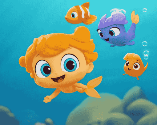 Bubble Guppies Animation Diamond Painting