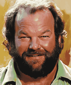 Bud Spencer Celebrity Diamond Painting