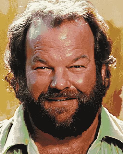 Bud Spencer Celebrity Diamond Painting