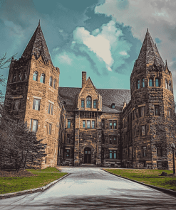 Buffalo Psychiatric Buildings Diamond Painting