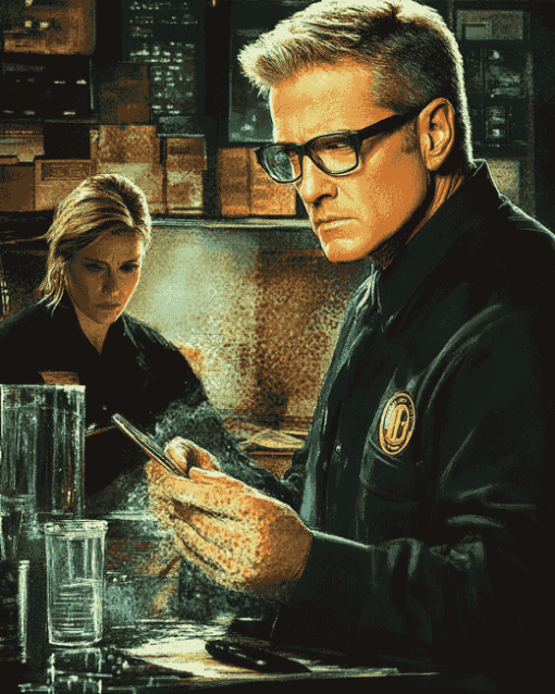 CSI Movie Series Diamond Painting