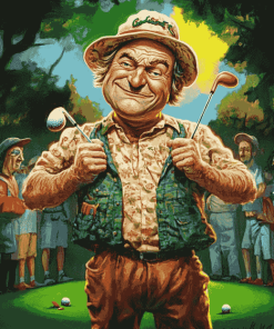 Caddyshack Cartoon Diamond Painting