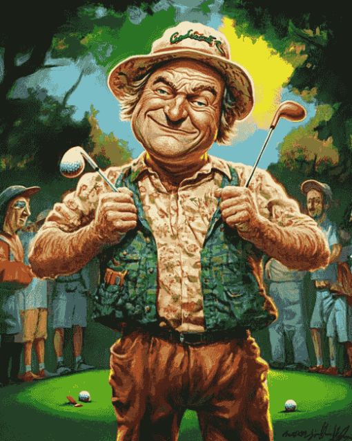 Caddyshack Cartoon Diamond Painting