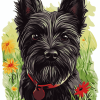 Cairn Terrier Puppy Diamond Painting