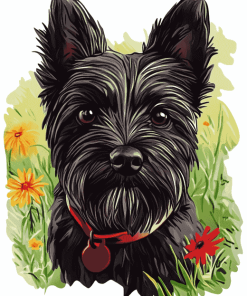 Cairn Terrier Puppy Diamond Painting