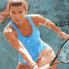 Camila Giorgi Tennis Star Diamond Painting