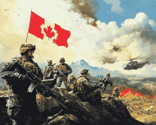 Canadian Armed Forces Battle Diamond Painting