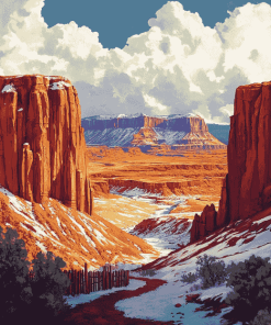 Capitol Reef Landscapes Diamond Painting