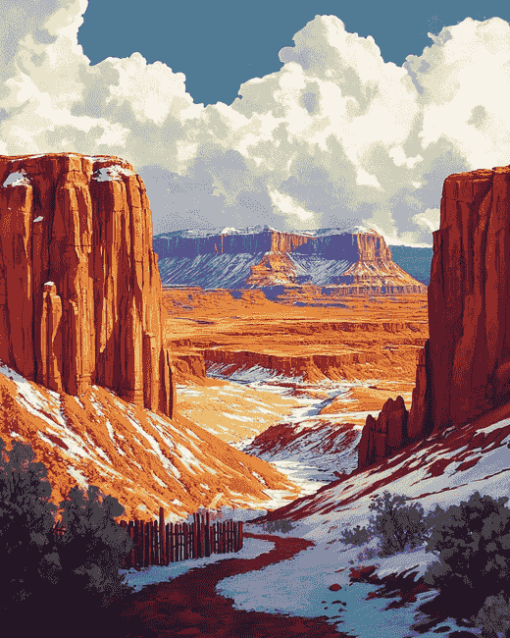 Capitol Reef Landscapes Diamond Painting