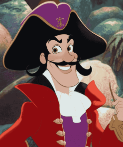 Captain Hook Animation Diamond Painting