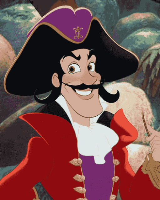 Captain Hook Animation Diamond Painting