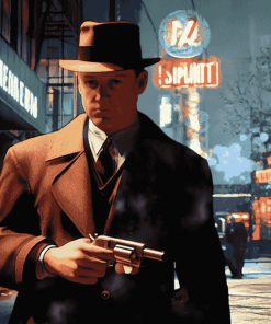 Cartoon Game L.A. Noire Diamond Painting