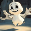 Casper Ghost Cartoon Diamond Painting