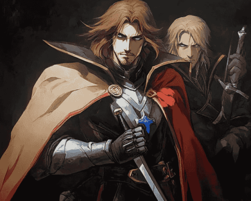 Castlevania Video Game Characters Diamond Painting