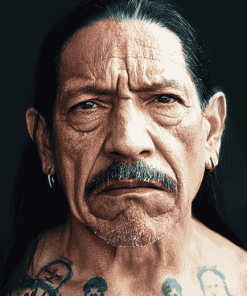 Celebrity Danny Trejo Diamond Painting