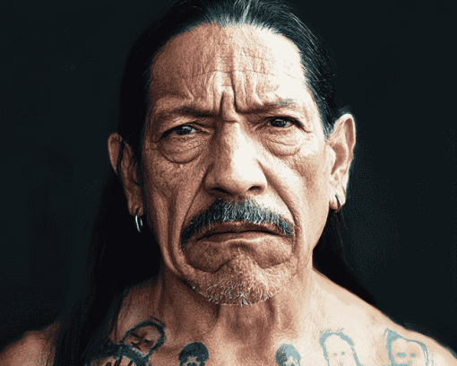 Celebrity Danny Trejo Diamond Painting