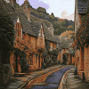 Charming English Villages Diamond Painting