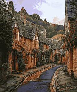 Charming English Villages Diamond Painting