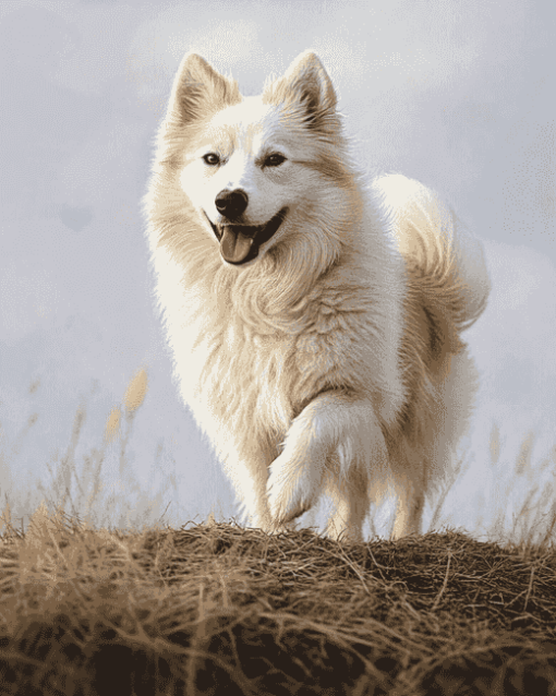 Charming Iceland Sheepdog Diamond Painting