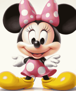 Charming Minnie Mouse Diamond Painting