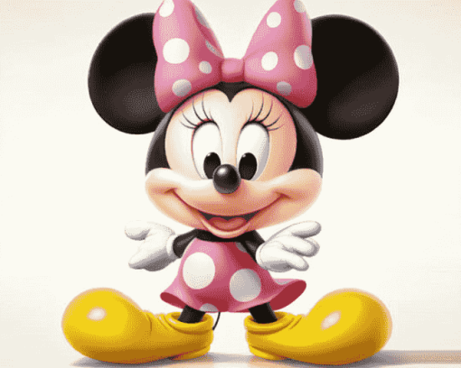 Charming Minnie Mouse Diamond Painting