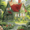 Charming Summer Cottage Diamond Painting