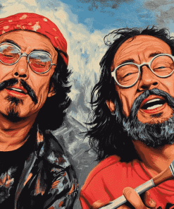 Cheech And Chong Films Diamond Painting