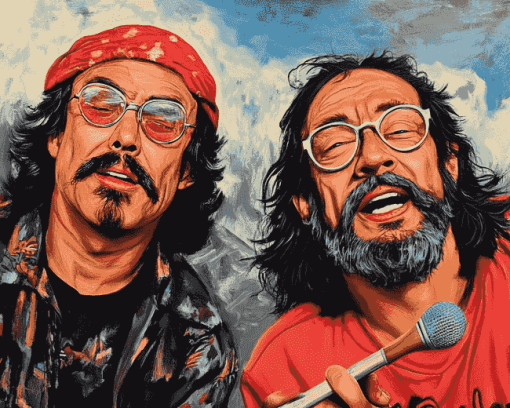 Cheech And Chong Films Diamond Painting