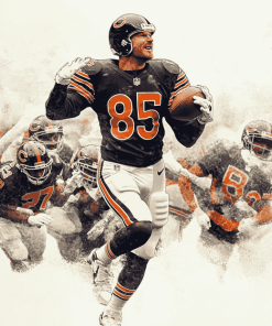 Chicago Bears Legends Diamond Painting