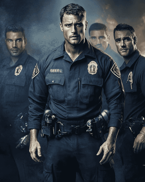 Chicago Fire Cast TV Series Diamond Painting