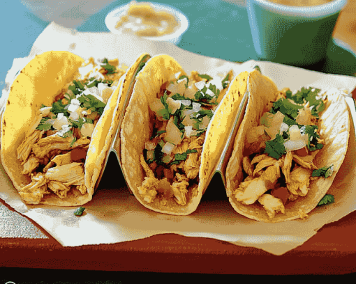 Chicken Tacos Art Diamond Painting