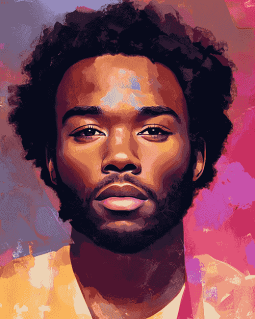 Childish Gambino Actor Diamond Painting